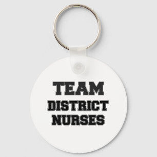 Team District Nurses Key Ring