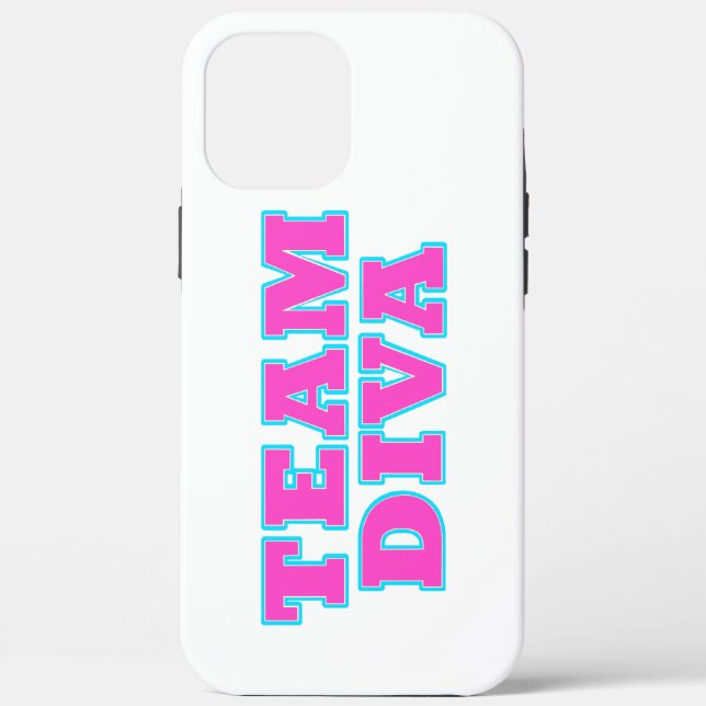 "Team Diva"  Case-Mate iPhone Case (Back)