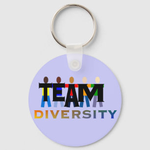 Team Diversity Key Ring