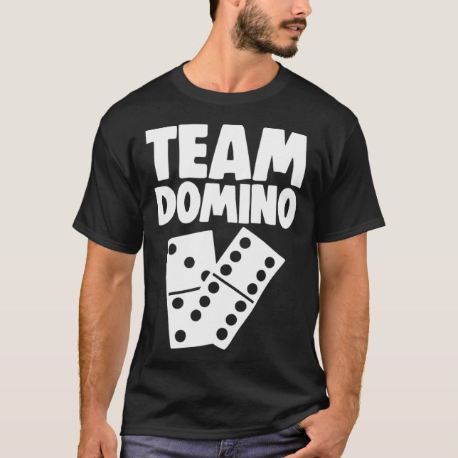 Team Domino  Women Dominos T-Shirt (Front)