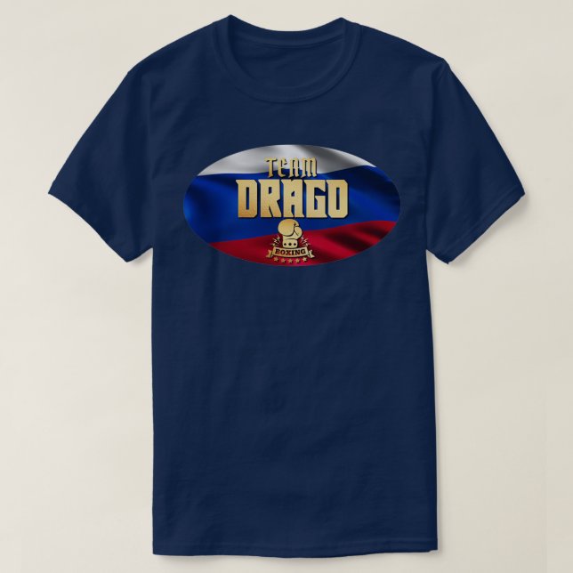 Team Drago Boxing  T-Shirt (Design Front)