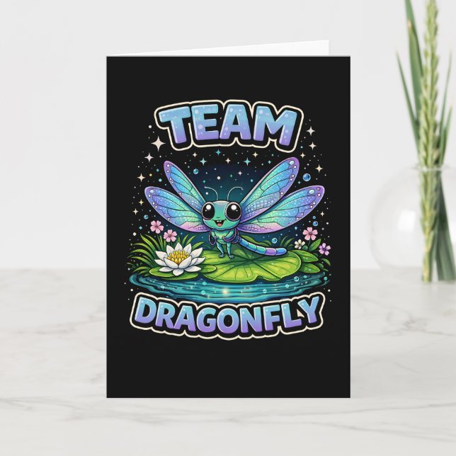 Team Dragonfly Holiday Card (Front)
