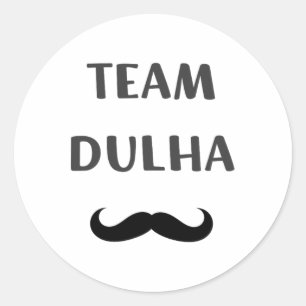 Team Dulha (team Groom) Indian South Asian Wedding Classic Round Sticker