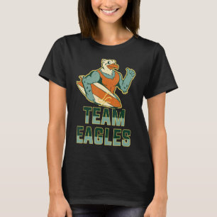 Team Eagle 07 Animal Sports Cute Surf Surfer Surfi T-Shirt