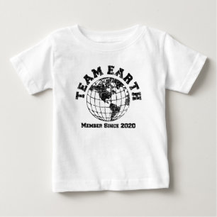 Team Earth Member Since 2020 Baby Bodysuit