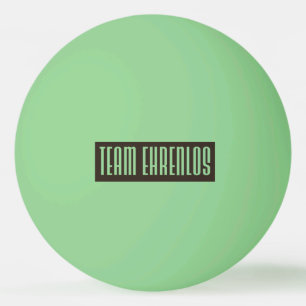 Team Ehrenlos Glow in the Dark Tischtennisball Ping Pong Ball