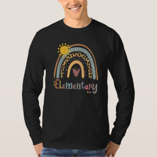 Team Elementary Squad Back To School Rainbow Kids T-Shirt