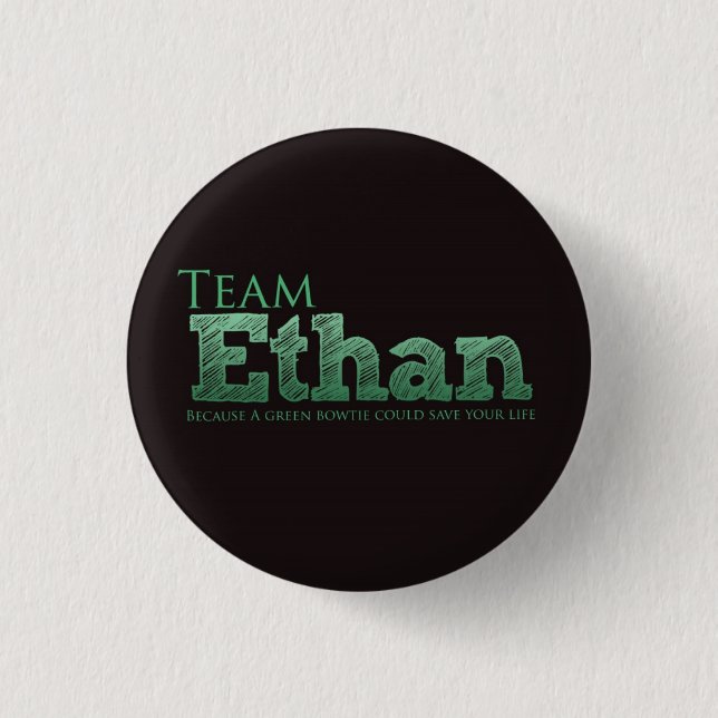 Team Ethan 3 Cm Round Badge (Front)