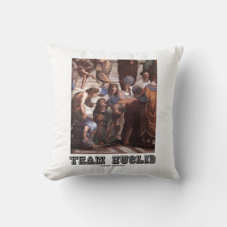 Team Euclid Raphael's School Of Athens Painting Cushion