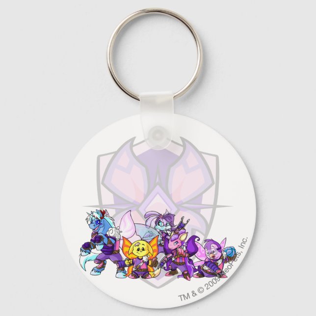 Team Faerieland Group Key Ring (Front)