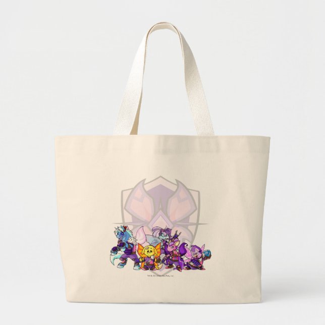 Team Faerieland Group Large Tote Bag (Front)