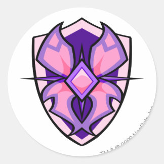 Team Faerieland Logo Classic Round Sticker