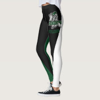 Team & Fan Green/Black/White Mascot