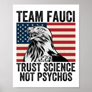 Team Fauci Anti Trump Dr Anthony Fauci 2028 Premiu Poster