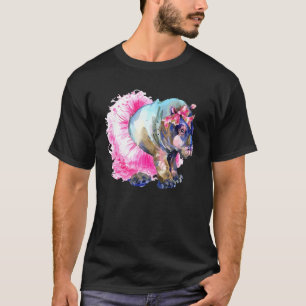 Team Fiona The Hippo Cute Preemie Baby Hippo Fiona T-Shirt