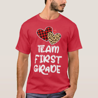 Team First Grade Funny 1st Back To School Teacher  T-Shirt