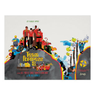 Team Fortress Sargeant Pootis poster