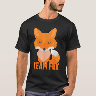 Team Fox Cool Funny I Heart Foxes Gift T-Shirt