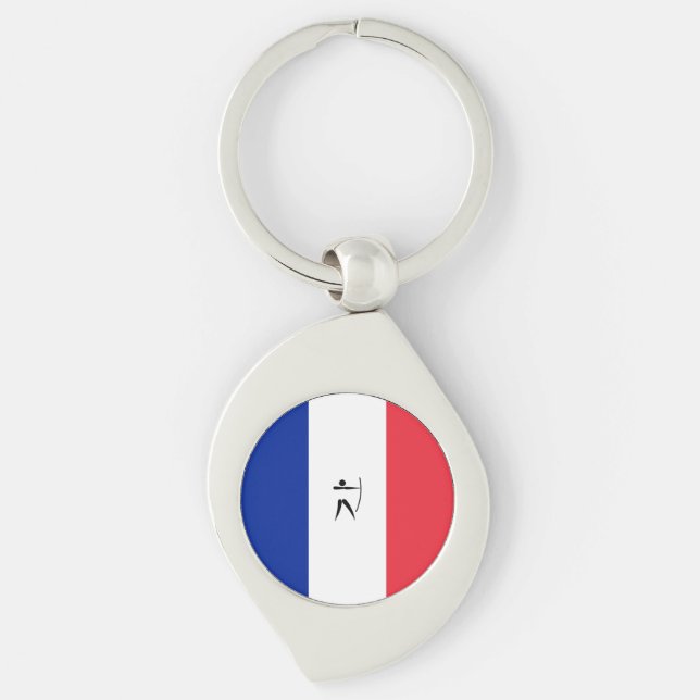 Team France Archery Key Ring (Front)