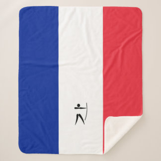 Team France Archery Sherpa Blanket