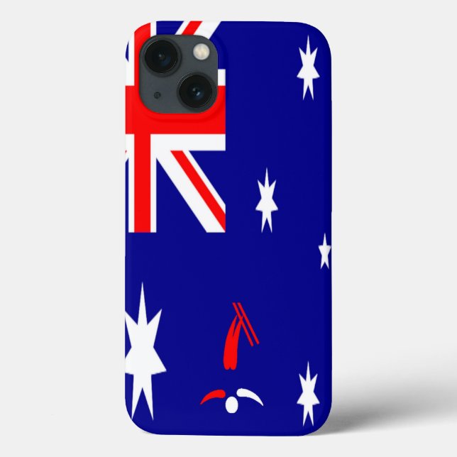 Team Freestyle Skiing Australia Case-Mate iPhone Case (Back)