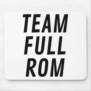 Team Full Rom Fitness Bodybuilding Gym  Mouse Mat