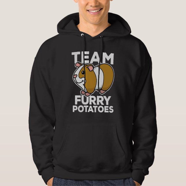 Team Furry Potatoes  Guinea Pig  Team Hoodie (Front)