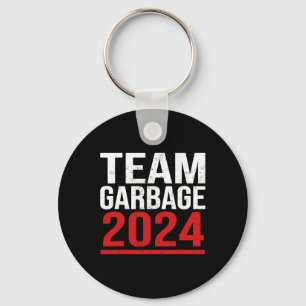 Team Garbage For Trump 2024 Elections 2024 Vote Fo Key Ring