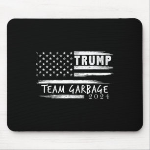 Team Garbage For Trump 2024 Garbage For Trump Vote Mouse Mat