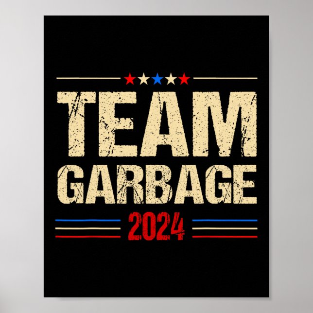 Team Garbyge 2024  Poster (Front)