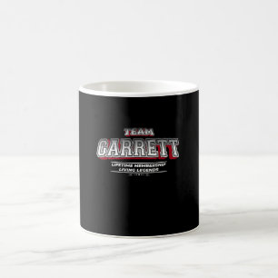 Team GARRETT Family Surname Last Name Member Coffee Mug