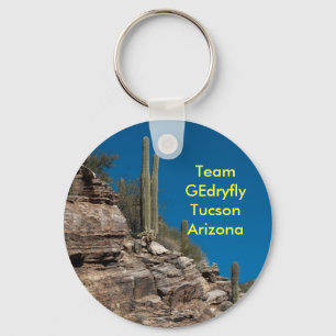 Team GEdryfly Tucson Arizona Key Ring