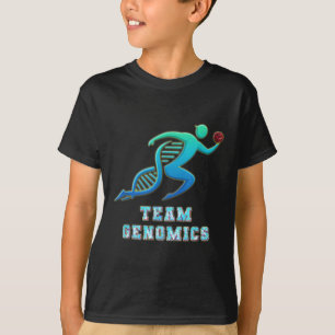 Team Genomics Chromosomes Rose  T-Shirt