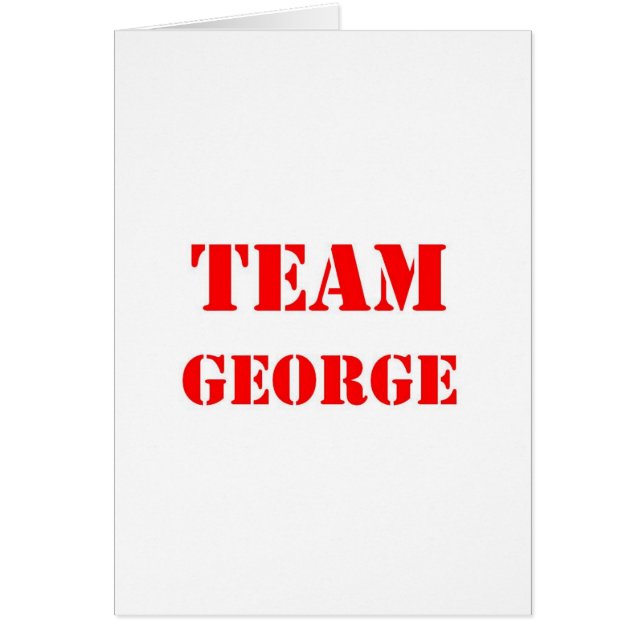 Team George (Front)