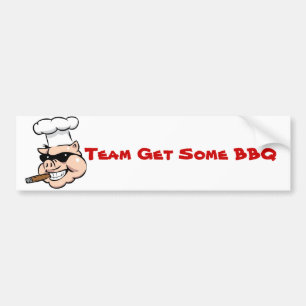 Team Get Some BBQ Bumper Sticker