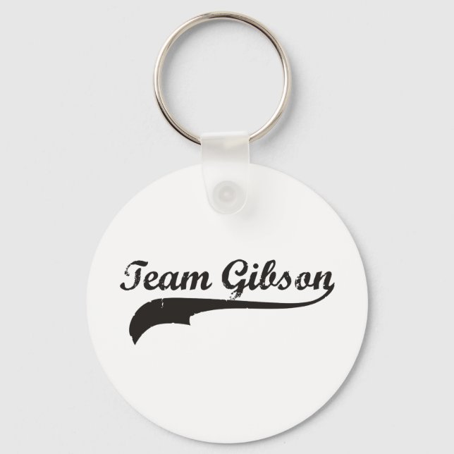 team gibson key ring (Front)