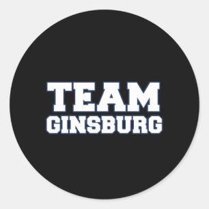 TEAM GINSBURG CLASSIC ROUND STICKER