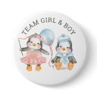 Team Girl & Boy. Twin gender reveal. Voting game