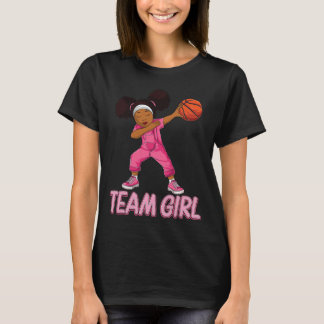 Team Girl Bysketbyll Bbyll Player  T-Shirt