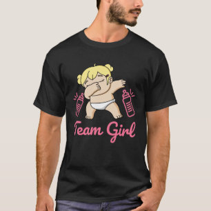 Team Girl Gender Reveal Party Team Pink Baby Annou T-Shirt
