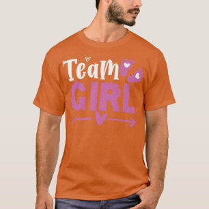 Team Girl Matching Family Gender Reveal Baby Showe T-Shirt