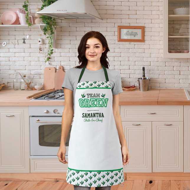 TEAM GREEN Member Apron (Creator Uploaded)