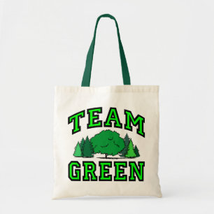 Team Green Tote Bag