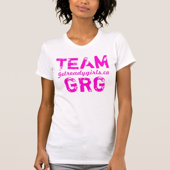 Team GRG racerback tank top (Front)