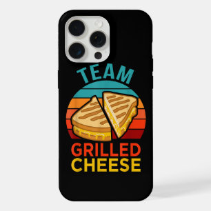Team Grilled Cheese Funny Sandwich Lover Graphic iPhone 15 Pro Max Case