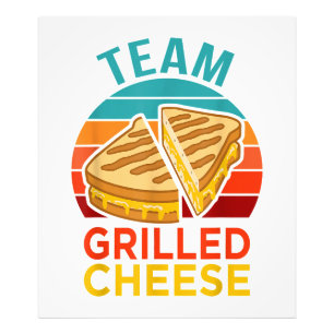 Team Grilled Cheese Funny Sandwich Lover Graphic Photo Print