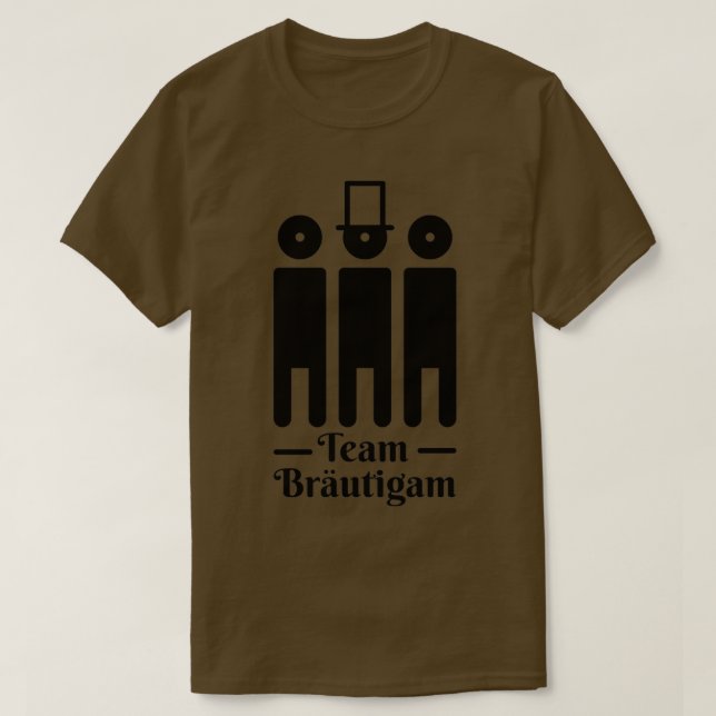 Team groom 37 T-Shirt (Design Front)
