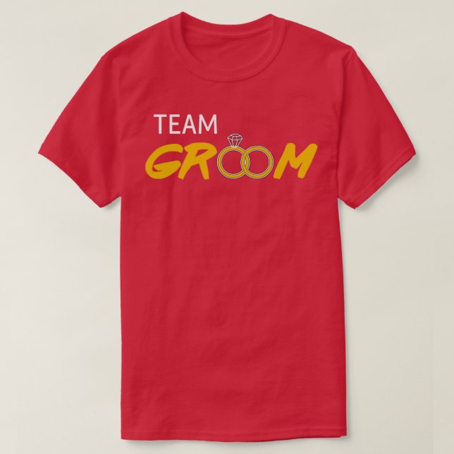 Team Groom Bachelor party 2 T-Shirt (Design Front)