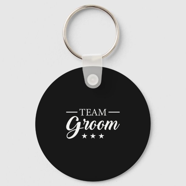 Team groom bachelor party team groom performance  key ring (Front)