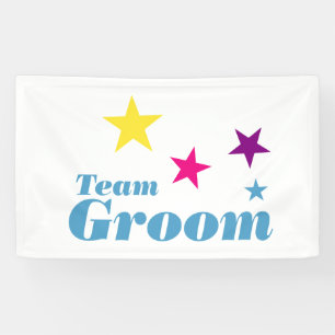 Team groom banner